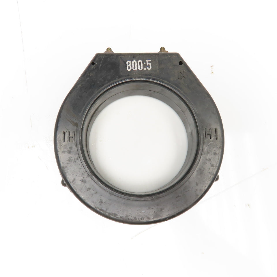 EIL Instruments Inc. Cat 76 RT-801 800:5A Ratio Current Transformer 600V 50/60Hz