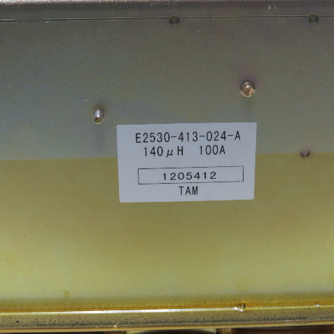Okuma E2530-413-024-A Line Reactor 100A 140uH