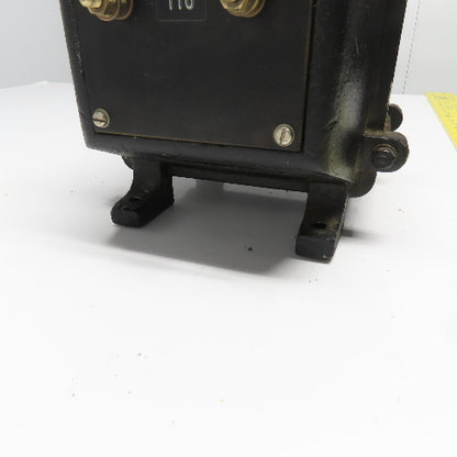 Cerutti Type SS 2KVA Transformer 480V Primary 110V Secondary RE 6.56.64 1Ph 60Hz