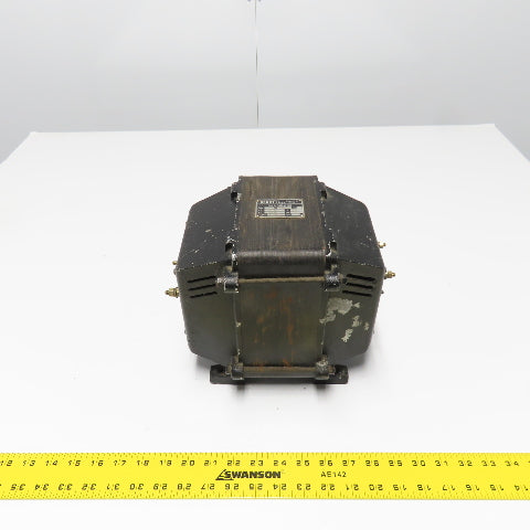Cerutti Type SS 2KVA Transformer 480V Primary 110V Secondary RE 6.56.64 1Ph 60Hz