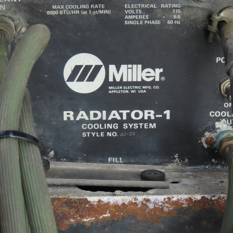 Miller Radiator-1 Welder Cooling System 115V 5.5A 8000 BTU/HR (@1qt/min)