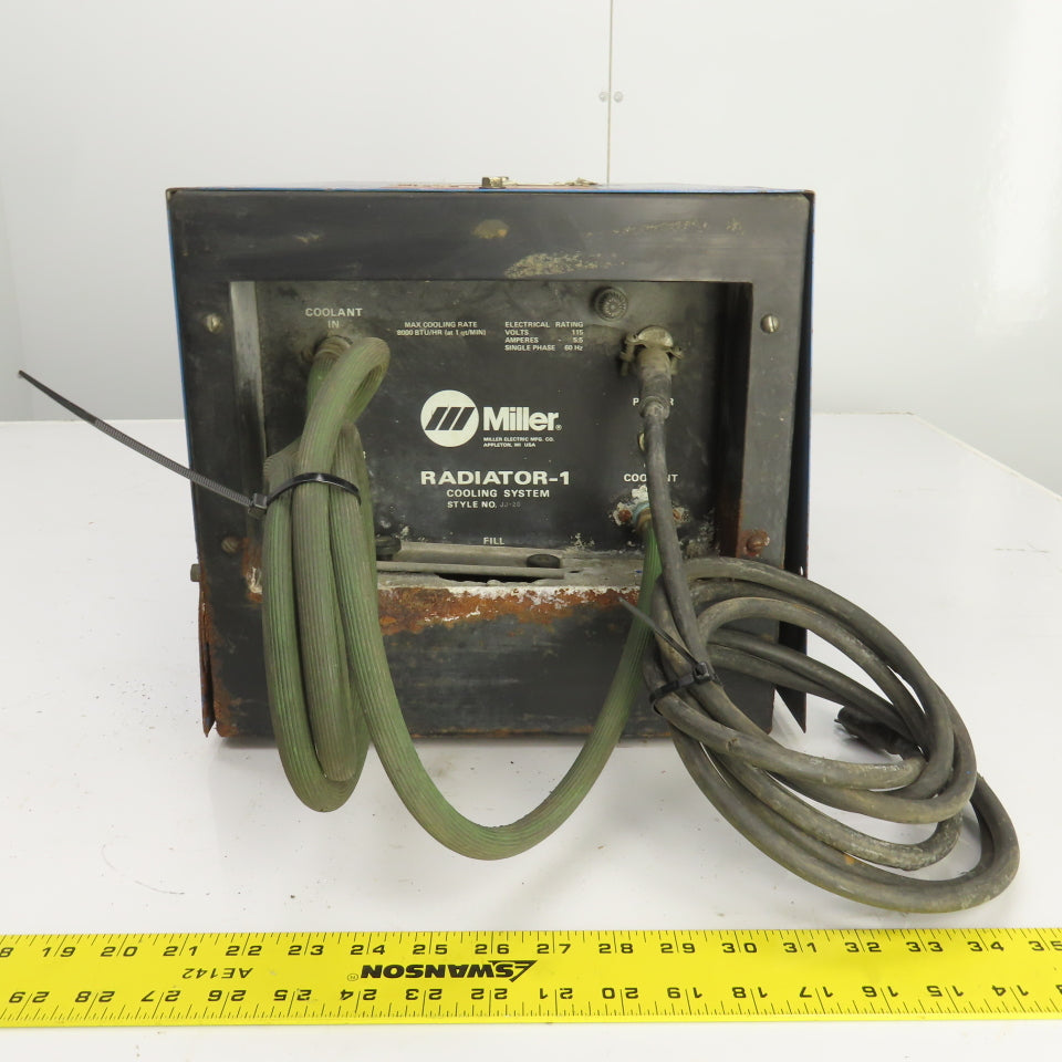 Miller Radiator-1 Welder Cooling System 115V 5.5A 8000 BTU/HR (@1qt/mi ...