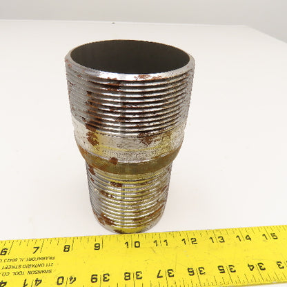 Dixon 3" NPT x 3" Hose Barb Fitting Liquid Only 6" OAL