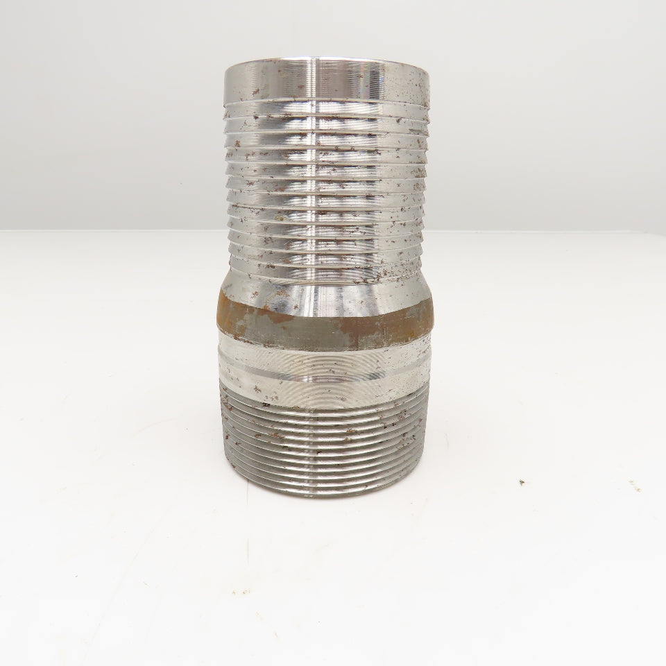 Dixon 3" NPT x 3" Hose Barb Fitting Liquid Only 6" OAL