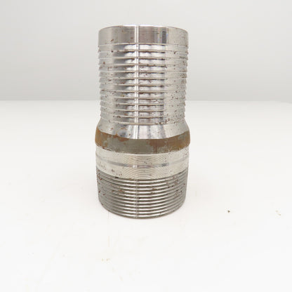 Dixon 3" NPT x 3" Hose Barb Fitting Liquid Only 6" OAL