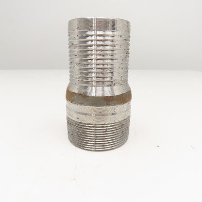 Dixon 3" NPT x 3" Hose Barb Fitting Liquid Only 6" OAL