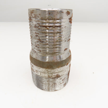 Dixon 3" NPT x 3" Hose Barb Fitting Liquid Only 6" OAL