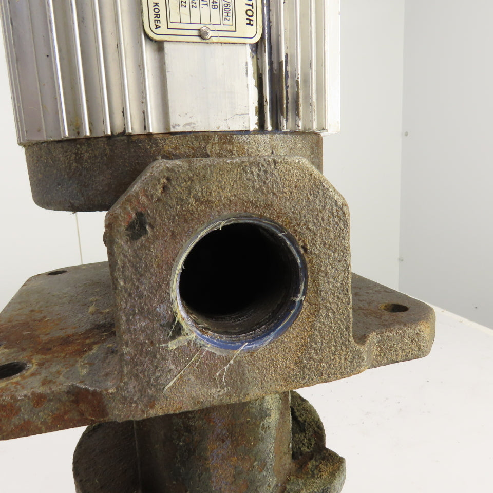 Hansung HCP-900MF 0.9kW Coolant Pump 200/220V 6.0/5.8A 3PH 200 l/min 10 Head(m)