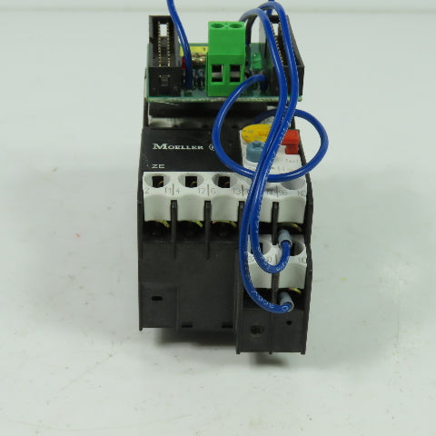 Moeller IEC/EN 60 947 600VAC Contactor W/ZE-0.6 Overload Relay 24VDC Coil E36332