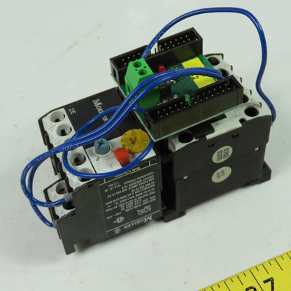 Moeller IEC/EN 60 947 600VAC Contactor W/ZE-0.6 Overload Relay 24VDC Coil E36332