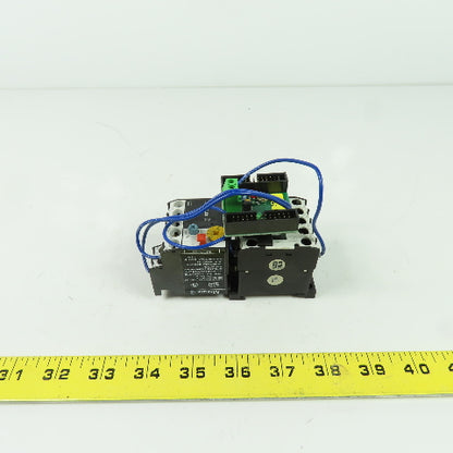 Moeller IEC/EN 60 947 600VAC Contactor W/ZE-0.6 Overload Relay 24VDC Coil E36332