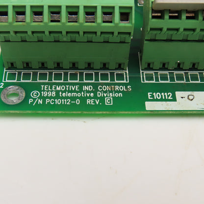 Telemotive Controls E10112-0 PC10112-0 Circuit Board Rev. C