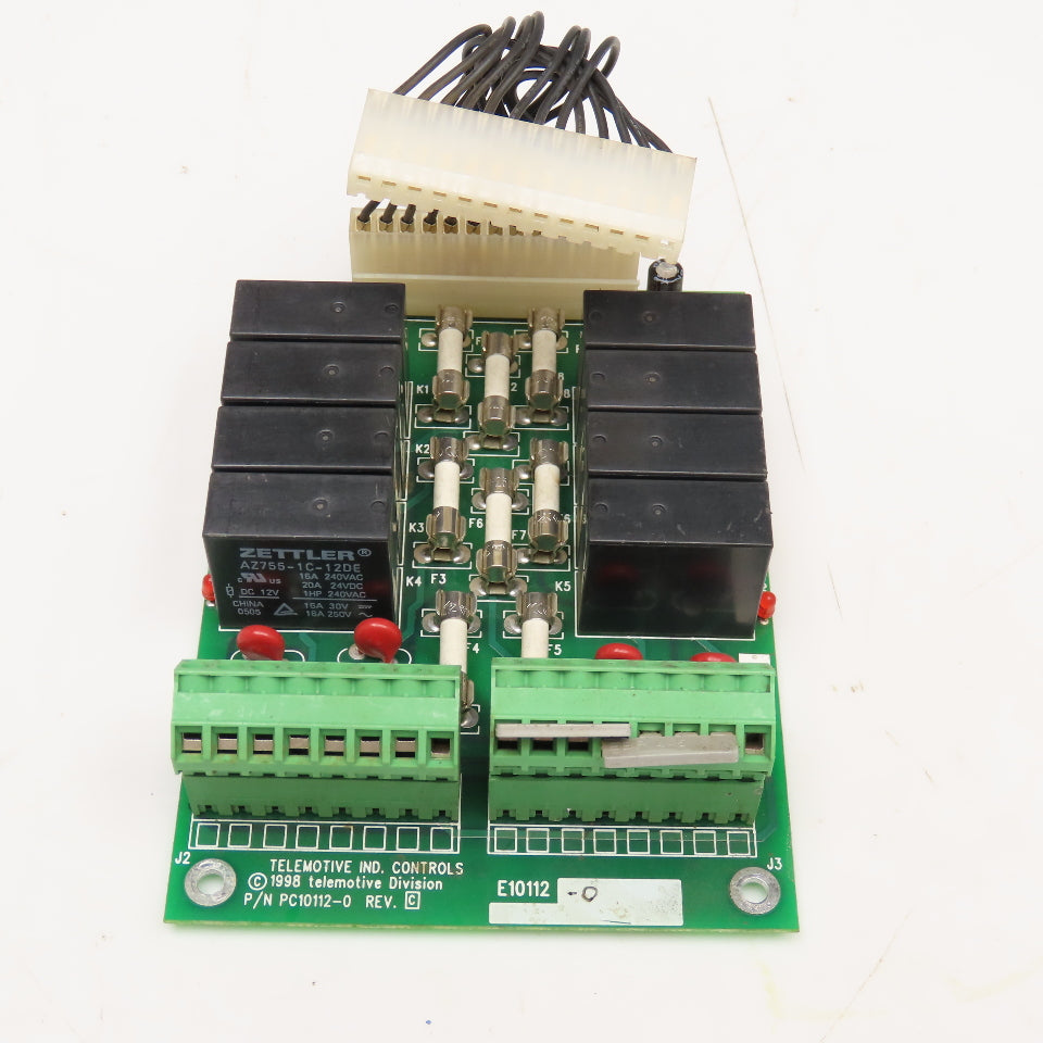 Telemotive Controls E10112-0 PC10112-0 Circuit Board Rev. C