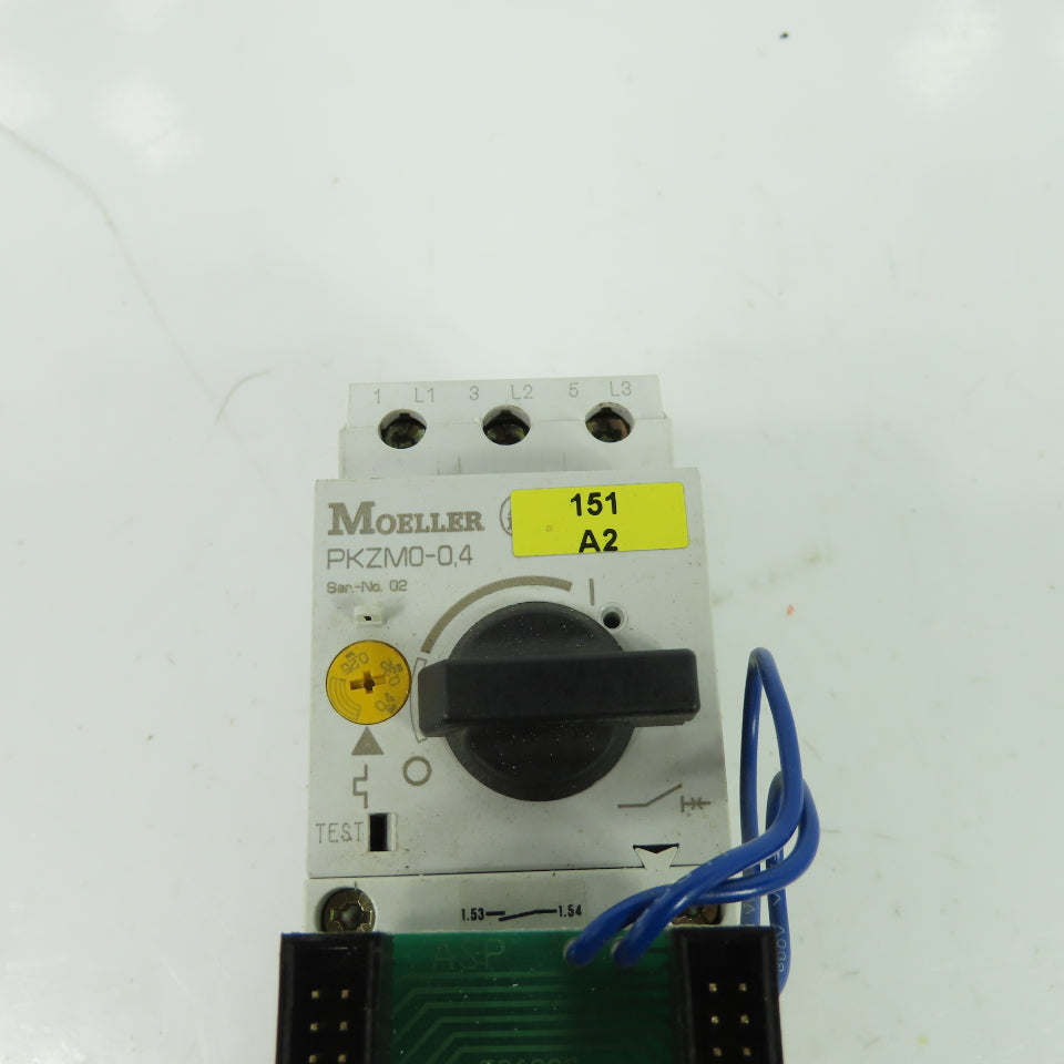 Moeller PKZM0-0.4 SE00-11-PKZ0 600VAC Motor Starter 24VDC Coil 11A 10Hp
