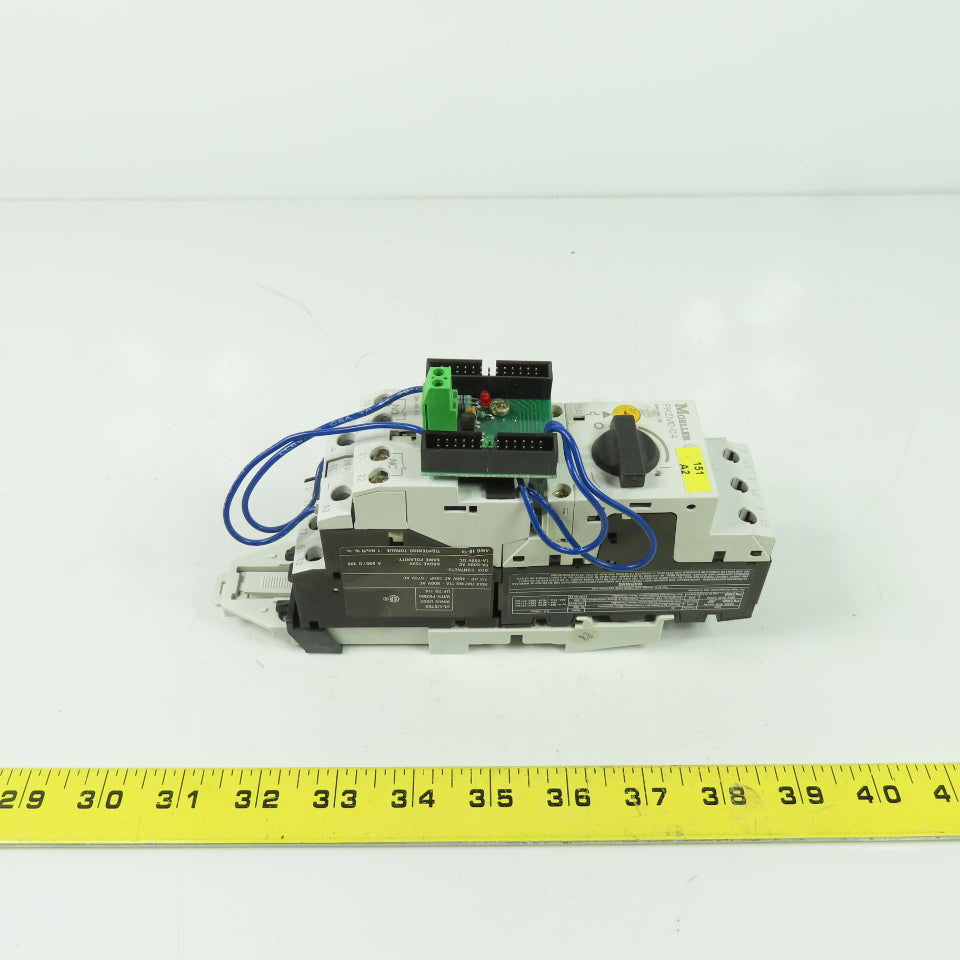 Moeller PKZM0-0.4 SE00-11-PKZ0 600VAC Motor Starter 24VDC Coil 11A 10Hp