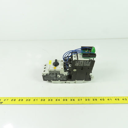 Moeller DIL0M-G PKZM0-16 600VAC Motor Starter 24VDC Coil