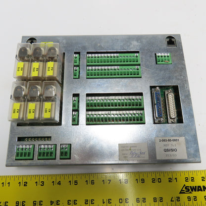 Homag 2-083-80-0801 Rev 3.1 Controller QSI/SIO Version 11.0 Brandt Edge Bander