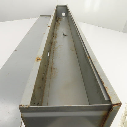 Wiegmann RSCG060660 6" x 6" x 60" L Wire Way Lay In Gutter Wiring Trough