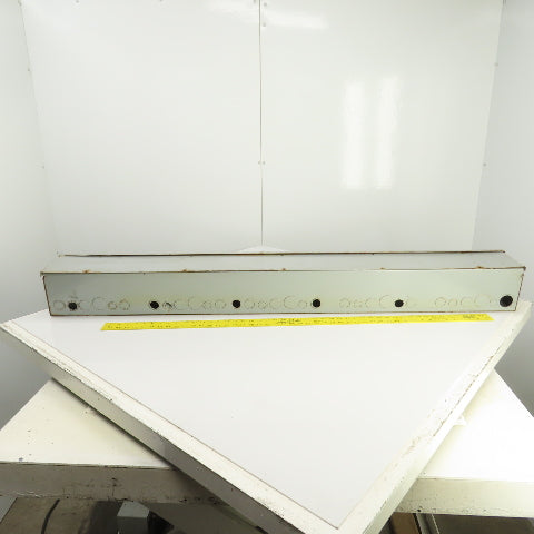 Wiegmann RSCG060660 6" x 6" x 60" L Wire Way Lay In Gutter Wiring Trough