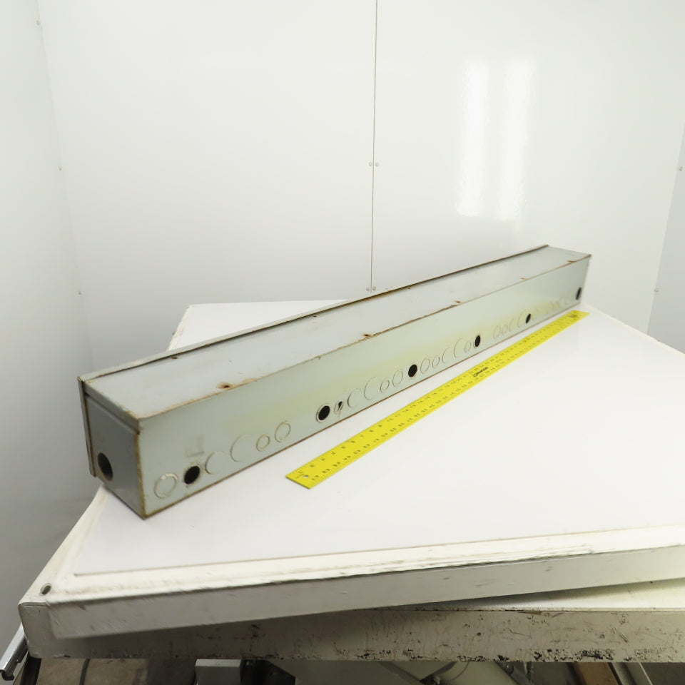 Wiegmann RSCG060660 6" x 6" x 60" L Wire Way Lay In Gutter Wiring Trough