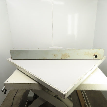 Wiegmann RSCG060660 6" x 6" x 60" L Wire Way Lay In Gutter Wiring Trough