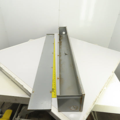 Wiegmann RSCG060660 6" x 6" x 60" L Wire Way Lay In Gutter Wiring Trough