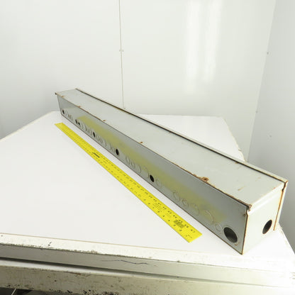 Wiegmann RSCG060660 6" x 6" x 60" L Wire Way Lay In Gutter Wiring Trough
