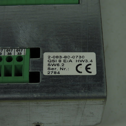 Homag 2-083-80-0730 Controller QSI 8 E/A HW 3.4 SW. 6.2 Brandt Edge Bander