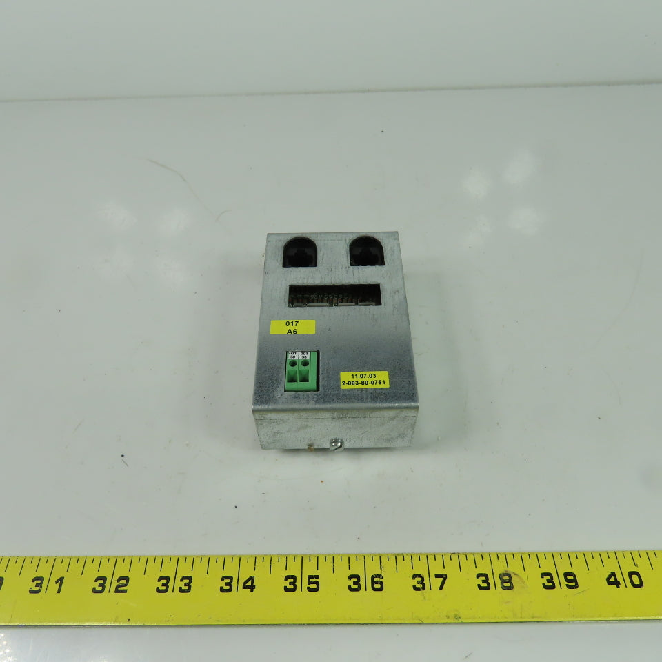Homag 2-083-80-0751 Controller 11.07.03 017 A6 From Brandt Edge Bander