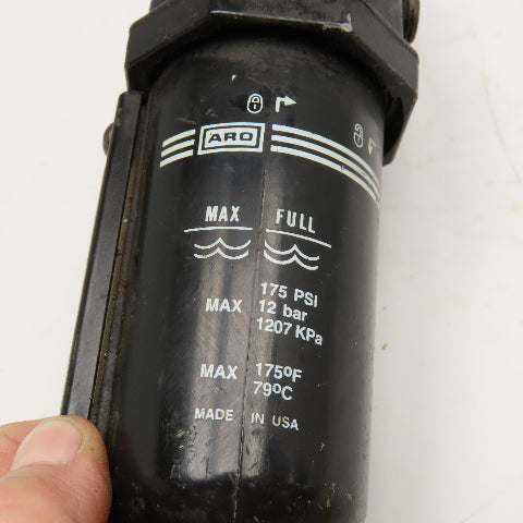 ARO P29221-110 1/4" NPT Compressed Air Filter Regulator 175PSI