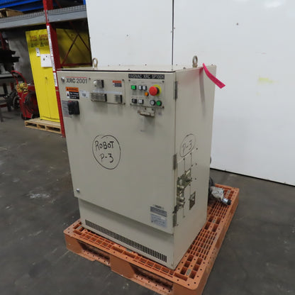 Yaskawa ERCR-SP100-RB10 Yasnac Motoman XRC 2001 Robot Controller 480V 3PH