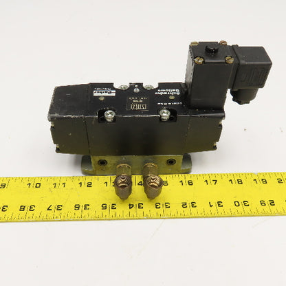 Parker Schrader Bellows 29114M 5/2 Position Pneumatic Solenoid Valve 110V Coil