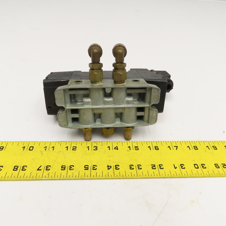 Parker Schrader Bellows 29114M 5/2 Position Pneumatic Solenoid Valve 110V Coil