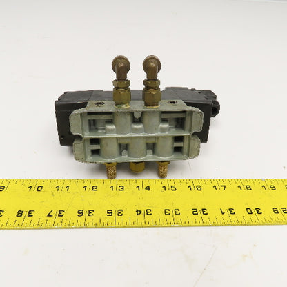 Parker Schrader Bellows 29114M 5/2 Position Pneumatic Solenoid Valve 110V Coil