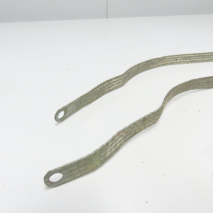 Braided Tin Coated Copper Grounding Strap (4) 12"x1/2" (2) 24"x1/2" Lot Of 6