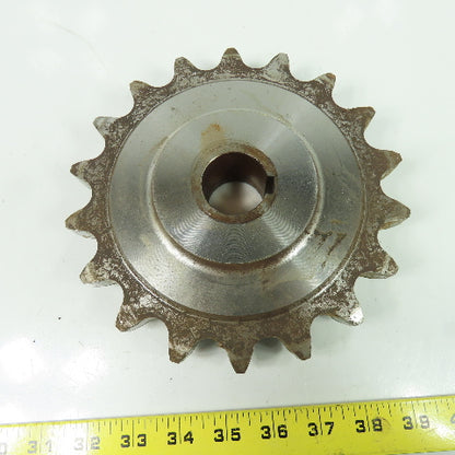 18-Tooth 7-3/4" OD Chain Sprocket 1-13/32" Keyed Bore