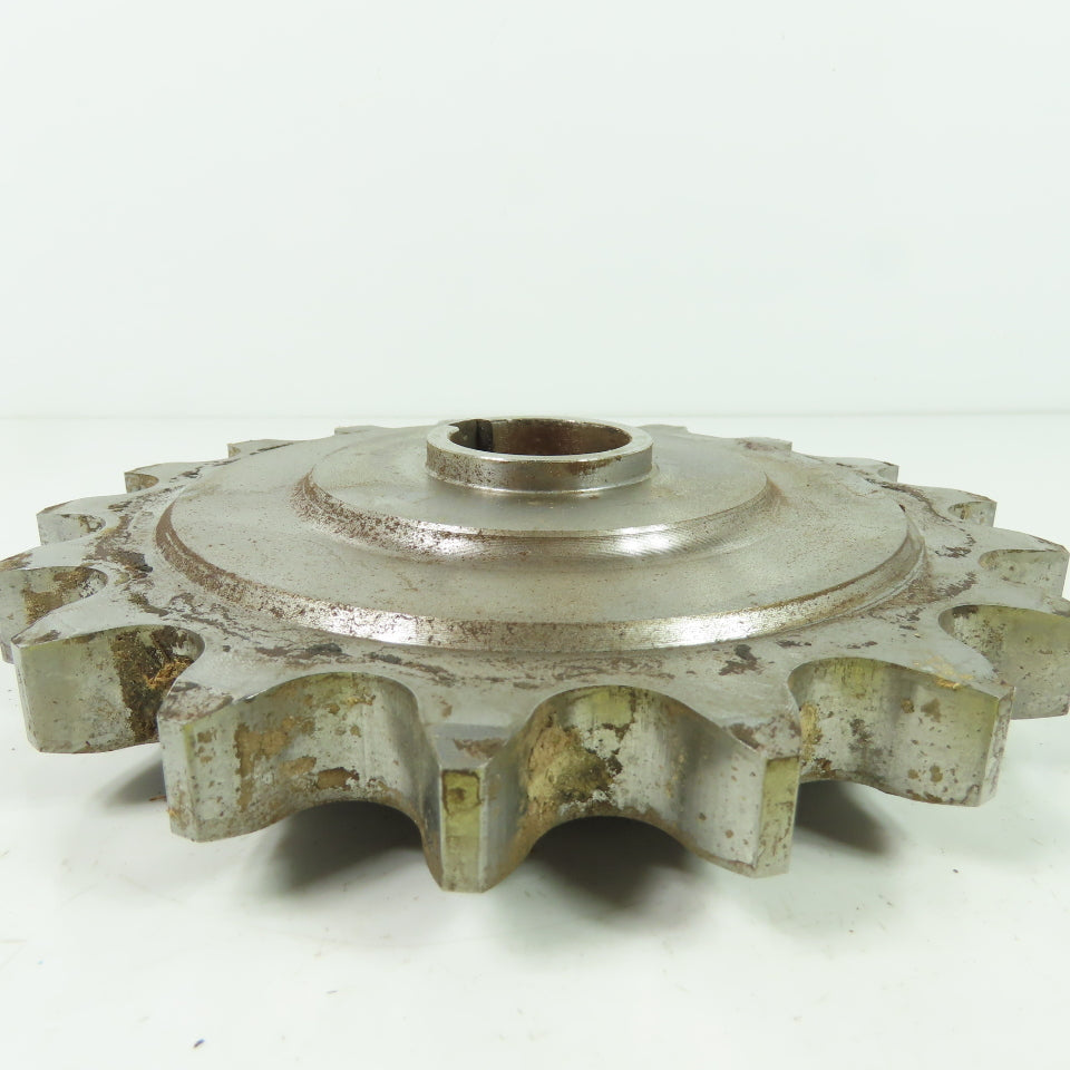 18-Tooth 7-3/4" OD Chain Sprocket 1-13/32" Keyed Bore