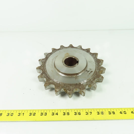 18-Tooth 7-3/4" OD Chain Sprocket 1-13/32" Keyed Bore