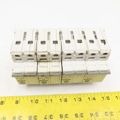 Allen Bradley 1492-CB2 2 Amp 2 Pole Circuit Breaker 300VAC Max Lot Of 4