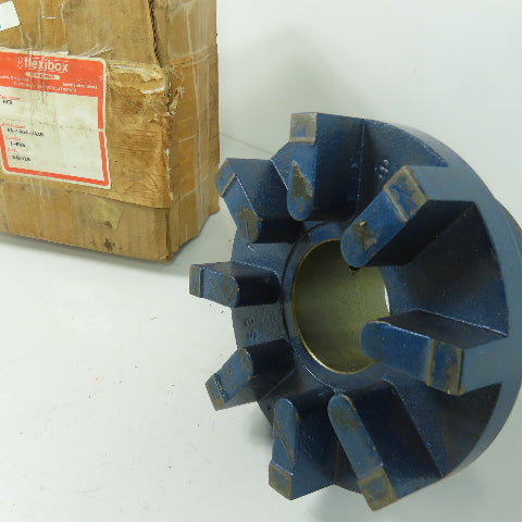 Flexibox A4-1404-34AN Steel Hub Coupling 2-1/8" Bore 5-7/8" OD X46318