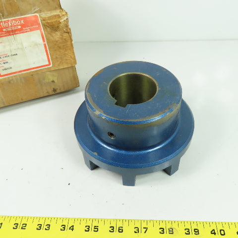 Flexibox A4-1404-34AN Steel Hub Coupling 2-1/8" Bore 5-7/8" OD X46318