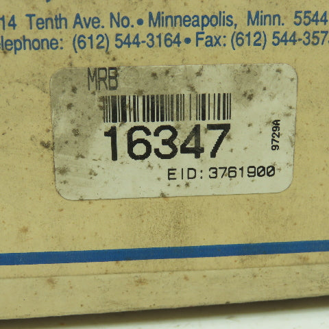 Banner 16347 Photoelectric Chassis Base MRB
