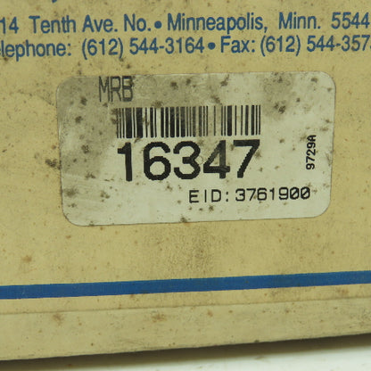 Banner 16347 Photoelectric Chassis Base MRB