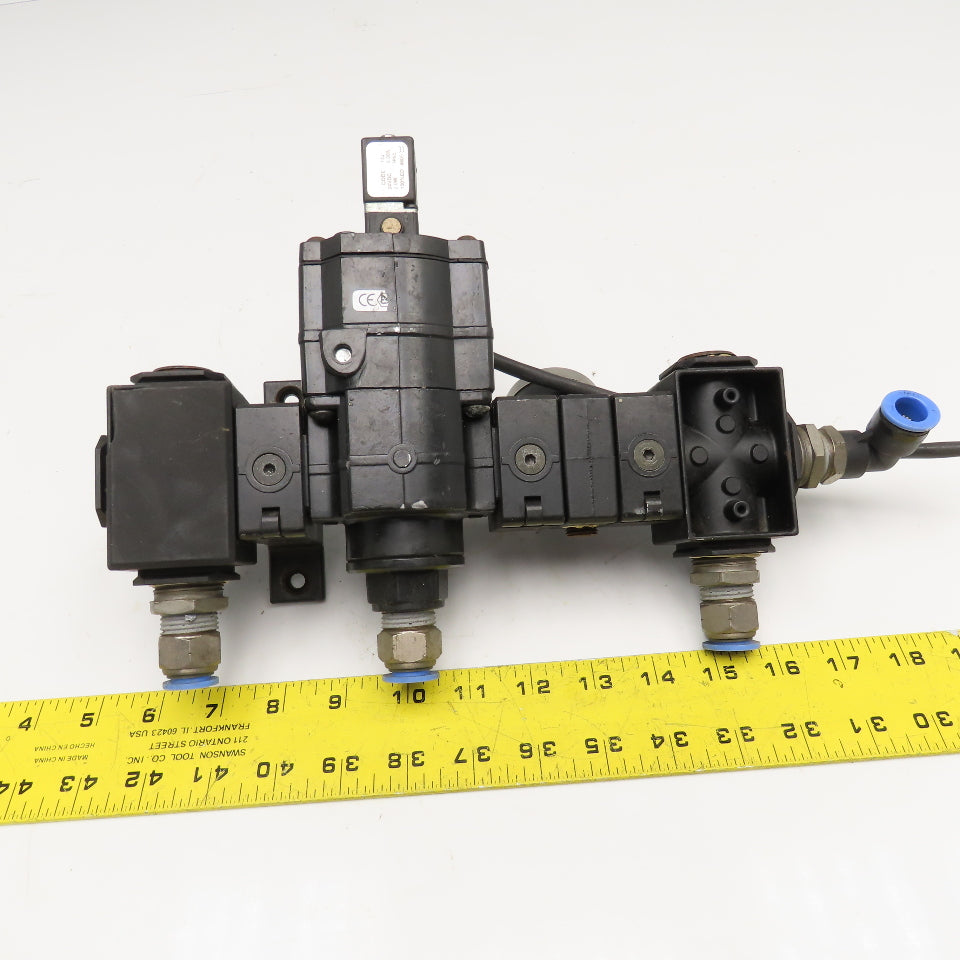 Norgren P74F-6AC-PFA Solenoid Operated Soft Start Valve 150PSI 24 VDC