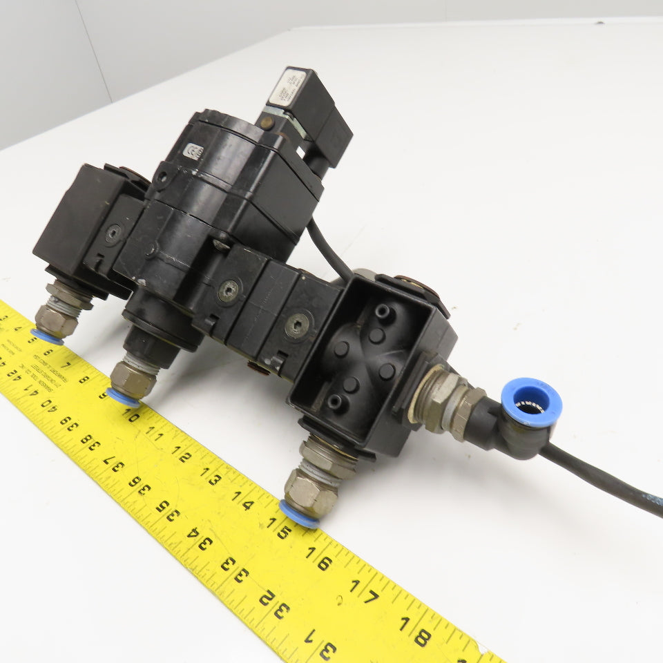 Norgren P74F-6AC-PFA Solenoid Operated Soft Start Valve 150PSI 24 VDC
