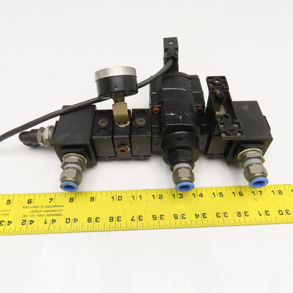 Norgren P74F-6AC-PFA Solenoid Operated Soft Start Valve 150PSI 24 VDC