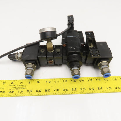 Norgren P74F-6AC-PFA Solenoid Operated Soft Start Valve 150PSI 24 VDC