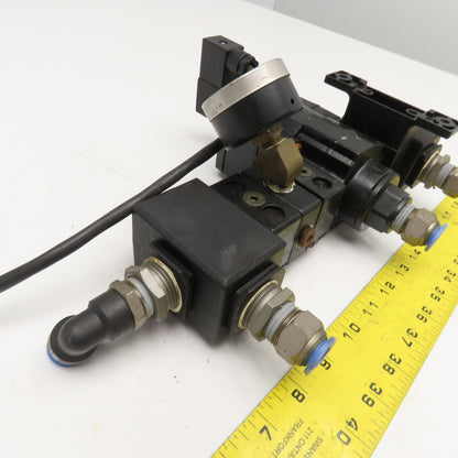 Norgren P74F-6AC-PFA Solenoid Operated Soft Start Valve 150PSI 24 VDC