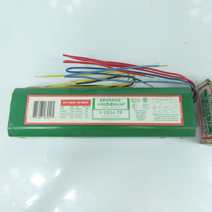 Advance V-2C34-TP 277V 60HZ E-Pak Rapid Start Ballast NEW