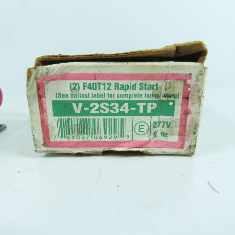 Advance V-2C34-TP 277V 60HZ E-Pak Rapid Start Ballast NEW